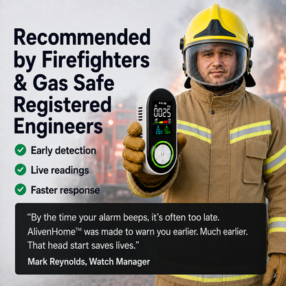 AlivenHome™ CO, Gas & Smoke Detector